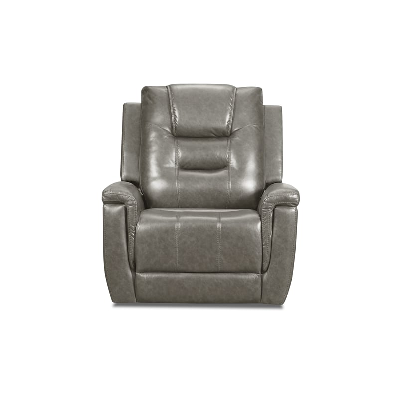 Behold Home Charlie Grey Manual Rocker Recliner