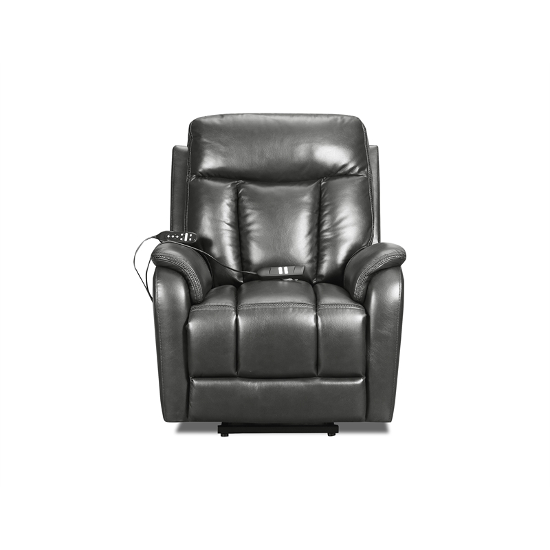 Behold Home Jamey Charcoal Power Lift Recliner