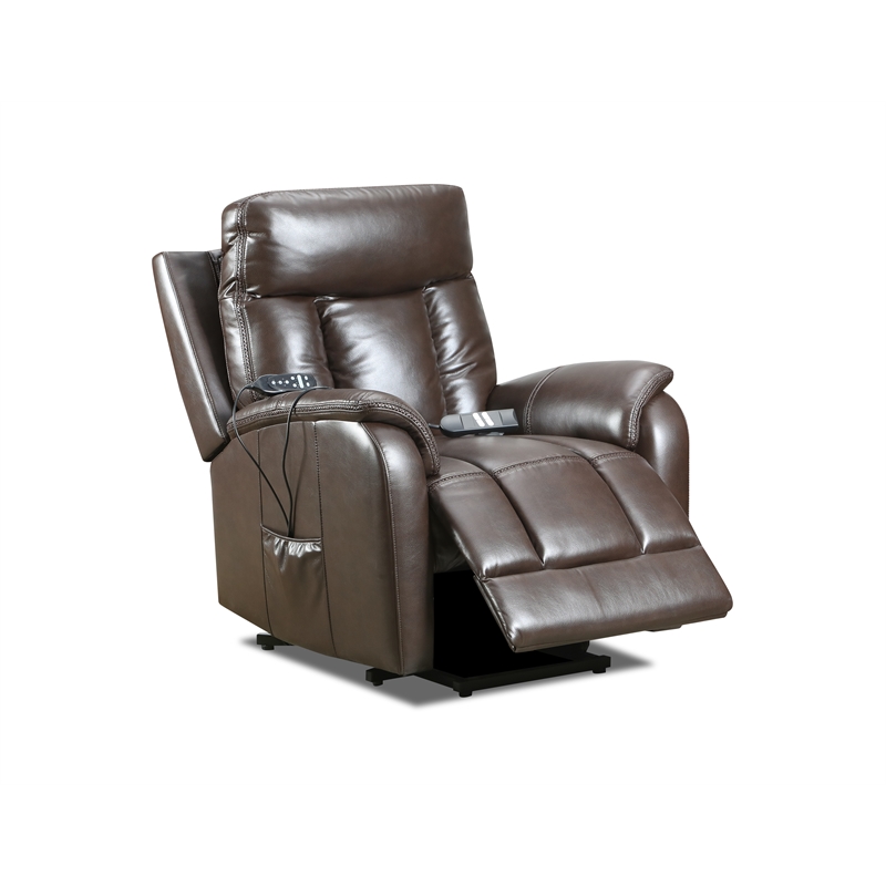 Behold Home Jamey Chocolate Power Lift Recliner