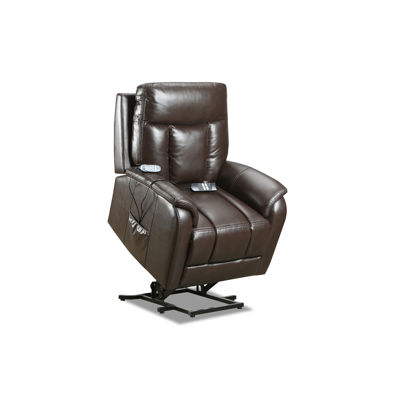 Behold Home Jamey Chocolate Power Lift Recliner
