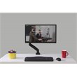 Rocelco Premium Desk Computer Monitor Mount/USB 2.0 and Audio Port Black (R MA1)