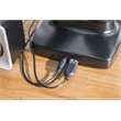 Rocelco Premium Desk Computer Monitor Mount/USB 2.0 and Audio Port Black (R MA1)