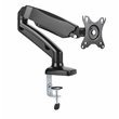Rocelco Premium Desk Computer Monitor Mount/USB 2.0 and Audio Port Black (R MA1)