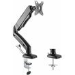 Rocelco Premium Desk Computer Monitor Mount/USB 2.0 and Audio Port Black (R MA1)