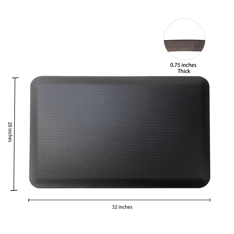 Rocelco 2 Pack Anti Fatigue Standing Floor Mat 32