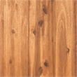 Afuera Living Outdoor Patio Wood Coffee Table in Stained Brown