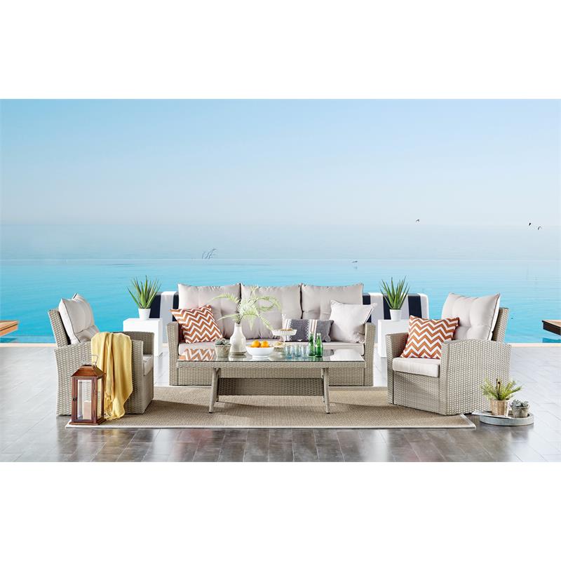 Afuera Living All-Weather Wicker 70