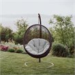 Afuera Living Patio Swing Chair in Gray