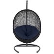 Afuera Living Patio Swing Chair in Navy