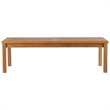 Afuera Living Teak Wood Patio Coffee Table in Natural