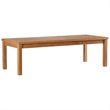 Afuera Living Teak Wood Patio Coffee Table in Natural