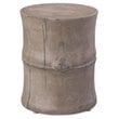 Afuera Living  Modern Concrete Accent Table in Slate Gray