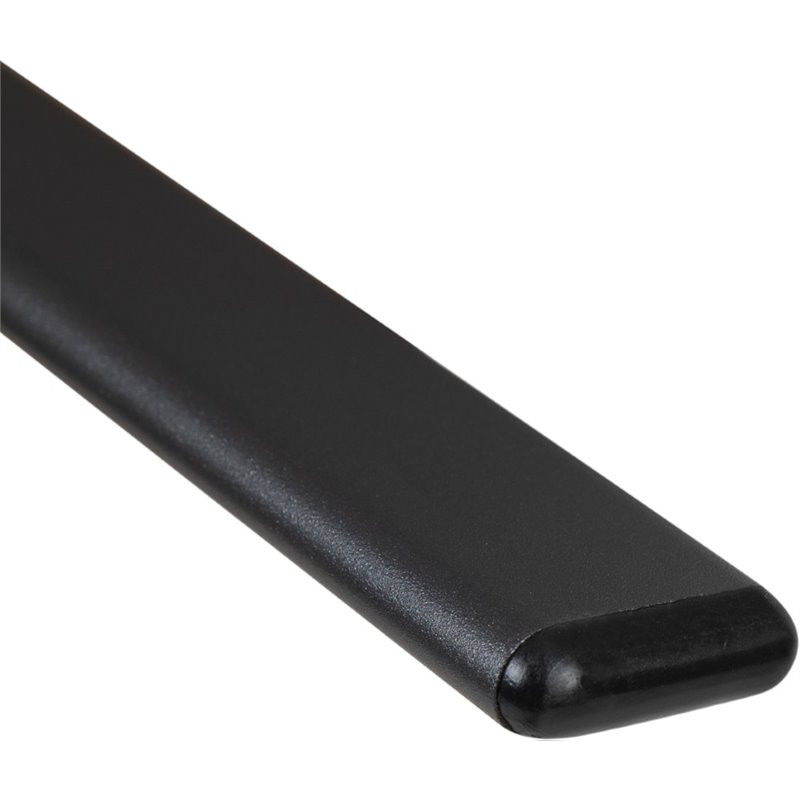 Afuera Living Black Outdoor Metal Frame Stack Chair (Set of 4)