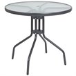 Afuera Living Contemporary 6 Piece Patio Dining Set with Umbrella