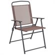 Afuera Living Contemporary 6 Piece Patio Dining Set with Umbrella