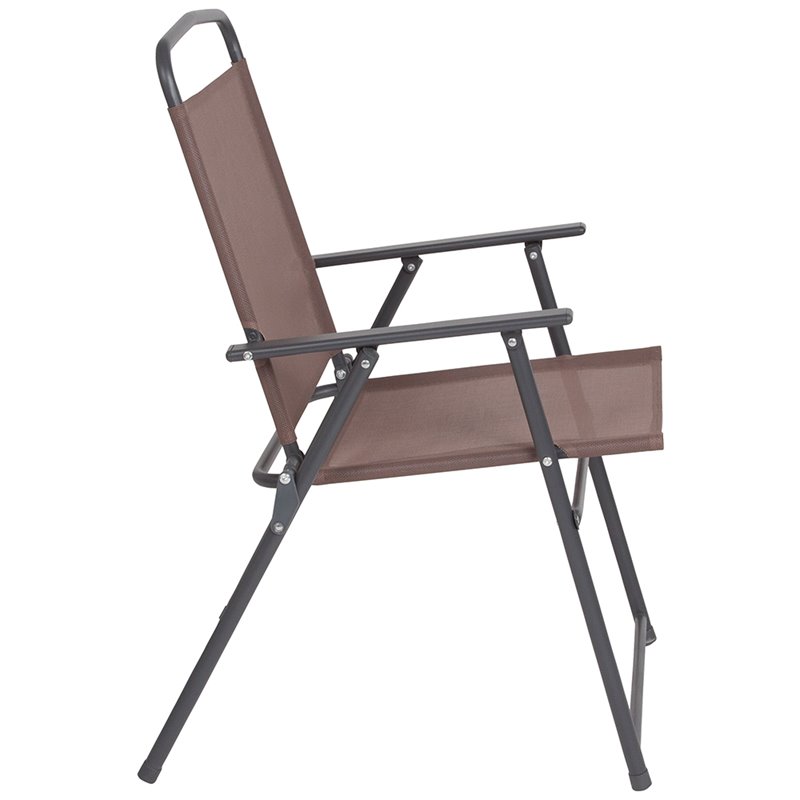 Afuera Living Contemporary 6 Piece Patio Dining Set with Umbrella