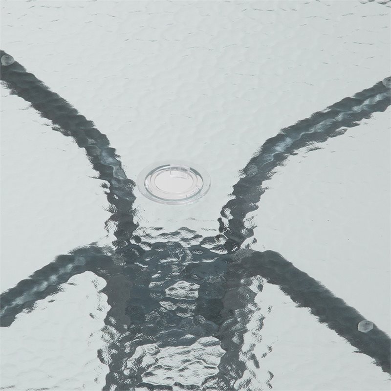 Afuera Living Contemporary 6 Piece Patio Dining Set with Umbrella