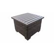 Afuera Living 7 Piece Outdoor Wicker Patio Furniture Set 07a in Navy