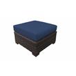 Afuera Living 7 Piece Outdoor Wicker Patio Furniture Set 07a in Navy