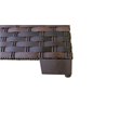Afuera Living 7 Piece Outdoor Wicker Patio Furniture Set 07a in Navy