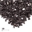 Afuera Living Contemporary Fire Glass in Black