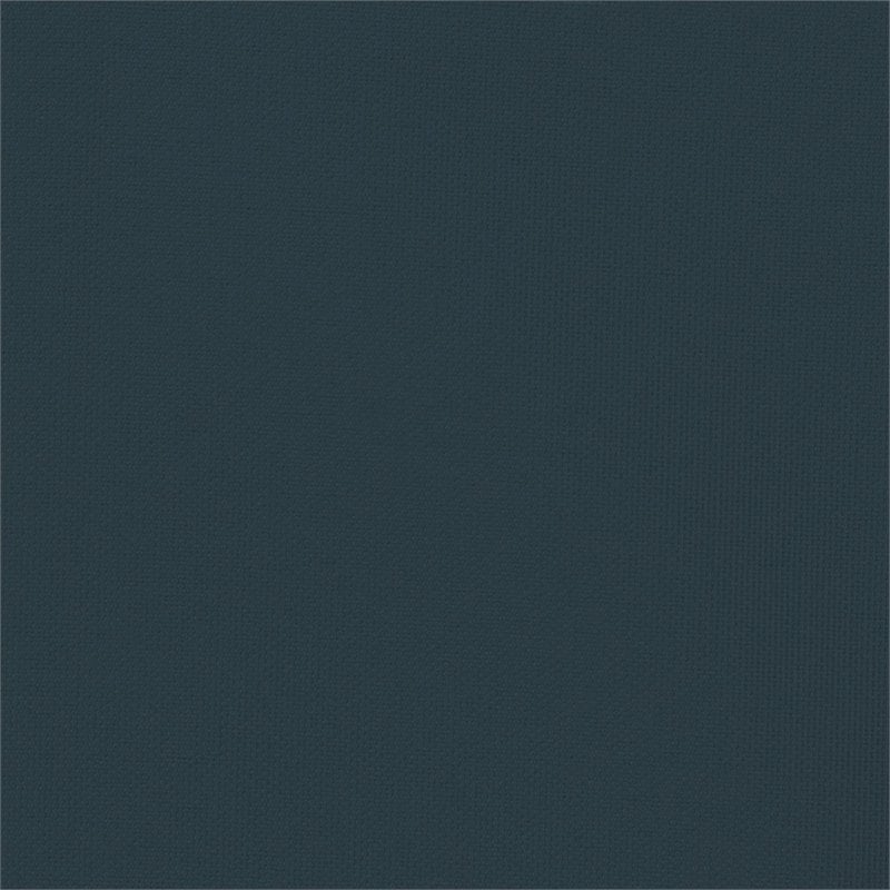 Afuera Living Modern 5 Piece Wicker Patio Sectional Set in Brown and Navy