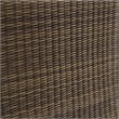 Afuera Living Transitional 5 Piece Wicker Patio Sofa Set in Brown and Sand