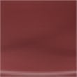 Afuera Living 3-Piece Round Metal Patio Conversation Set in Dark Red Satin