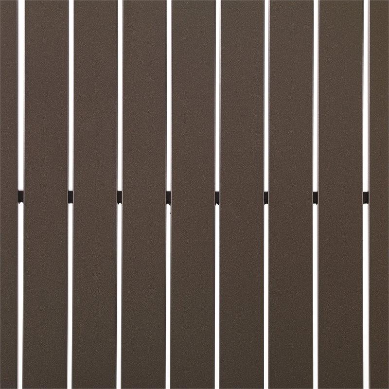 Afuera Living Transitional 4Pc Outdoor Wicker Conversation Set in Gray & Brown