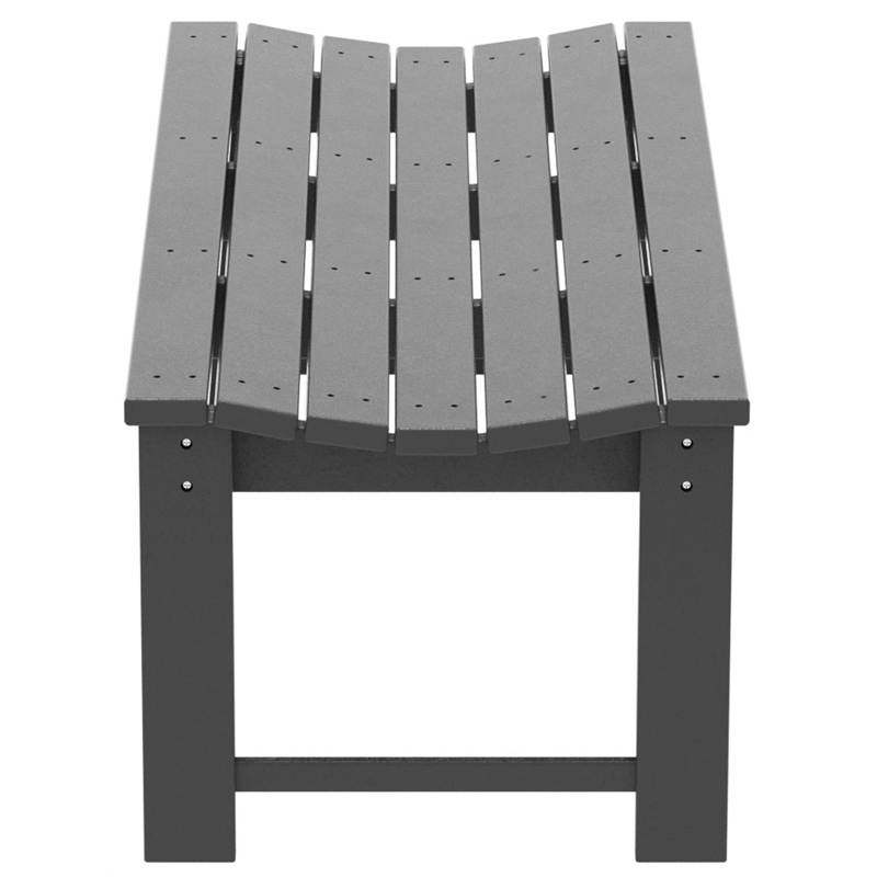 Plastic cheap adirondack bench