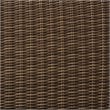 Afuera Living 4-PC Wicker / Rattan & Fabric Outdoor Sectional Set in Gray/Brown