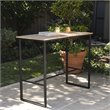 Afuera Living Wood Indoor-Outdoor Pub Table in Natural Finish