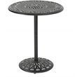 Afuera Living Modern / Contemporary Outdoor Shiny Copper Cast Aluminum Bar Table