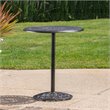 Afuera Living Modern / Contemporary Outdoor Shiny Copper Cast Aluminum Bar Table