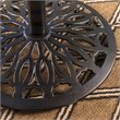 Afuera Living Modern / Contemporary Outdoor Shiny Copper Cast Aluminum Bar Table