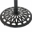 Afuera Living Modern / Contemporary Outdoor Shiny Copper Cast Aluminum Bar Table