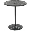 Afuera Living Modern / Contemporary Outdoor Shiny Copper Cast Aluminum Bar Table