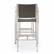 Afuera Living Modern / Contemporary Outdoor 3 Piece Grey Wicker Bar Set