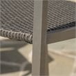 Afuera Living Modern / Contemporary Outdoor 3 Piece Grey Wicker Bar Set