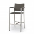 Afuera Living Modern / Contemporary Outdoor 3 Piece Grey Wicker Bar Set