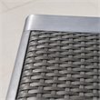 Afuera Living Modern / Contemporary Outdoor 3 Piece Grey Wicker Bar Set