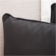Afuera Living Outdoor Water Resistant Pillow in Black (Set of 3)