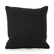 Afuera Living Outdoor Water Resistant Pillow in Black (Set of 3)