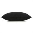 Afuera Living Outdoor Water Resistant Pillow in Black (Set of 3)