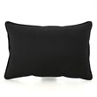 Afuera Living Outdoor Water Resistant Pillow in Black (Set of 3)