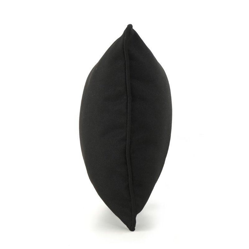 Afuera Living Outdoor Water Resistant Pillow in Black (Set of 3)