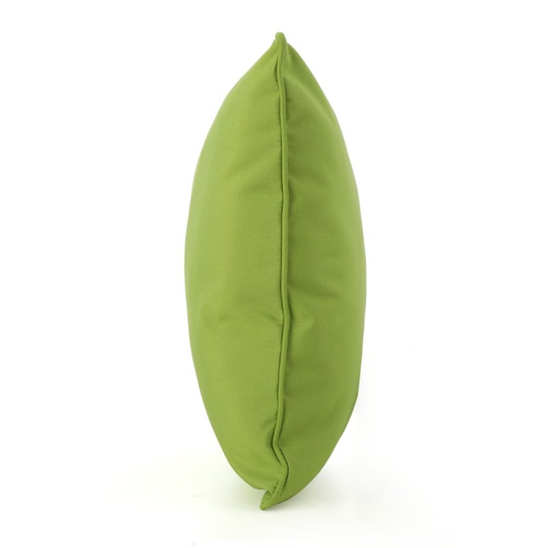 Afuera Living Outdoor Water Resistant Pillow in Green (Set of 3)