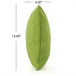 Afuera Living Outdoor Water Resistant Pillow in Green (Set of 3)