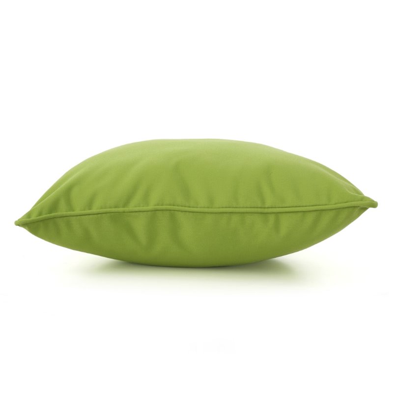 Afuera Living Outdoor Water Resistant Pillow in Green (Set of 3)