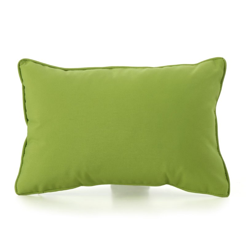 Afuera Living Outdoor Water Resistant Pillow in Green (Set of 3)